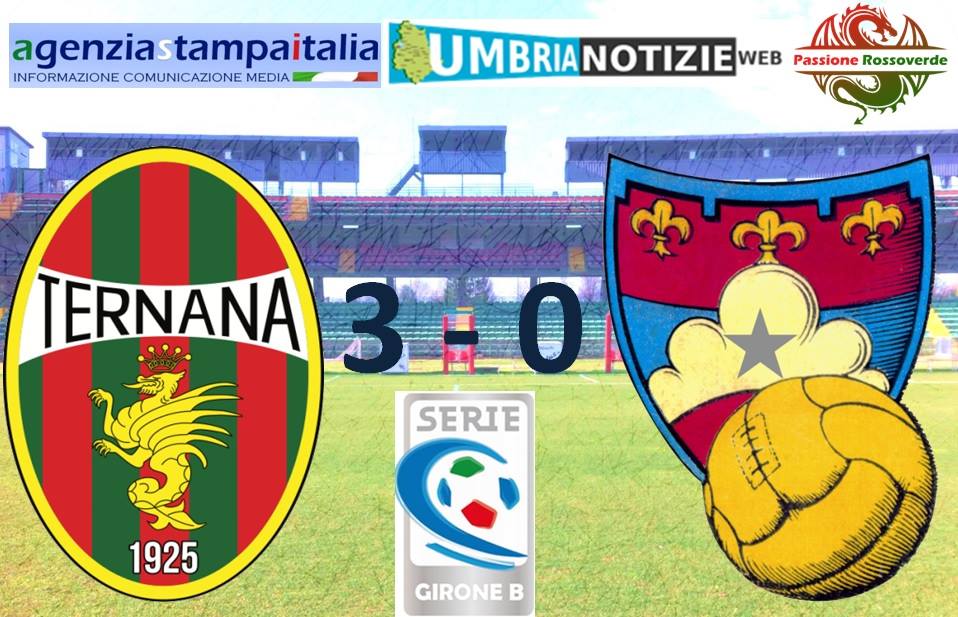 Ternana – Gubbio (3-0): Marilungo, Vantaggiato e Lopez piegano il Gubbio