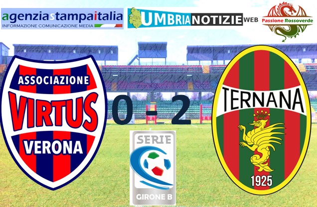 Virtusvecomp Verona – Ternana (0-2): Defendi e Nicastro regalano la prima vittoria in campionato