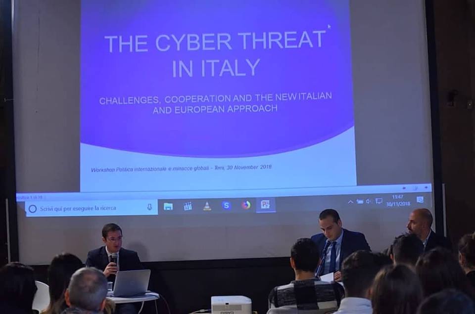 I° Workshop sulla politica internazionale e le minacce globali: &quot;Le nuove sfide nel cyberspazio in Italia&quot;